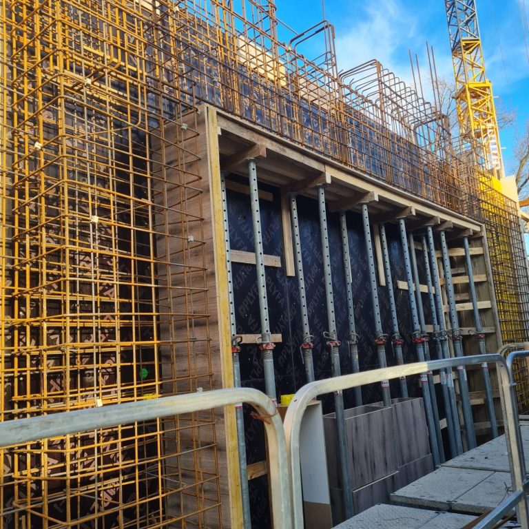 Stabstahl Ortbetonwände  - Krannik Bau GmbH