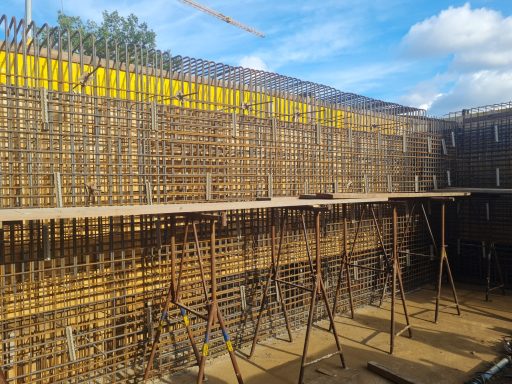 Bewehrungsbau Wände Brückenbau  - Krannik Bau GmbH