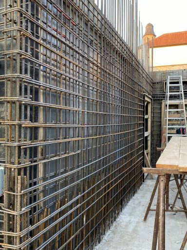 Ortbetonwände mit Stabstahl bewehrt  - Krannik Bau GmbH