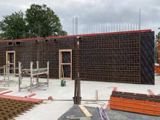 Ortbetonwände Betonstahlmatten  - Krannik Bau GmbH